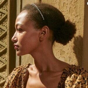 NWT Doen Daria Rhinestone Headband